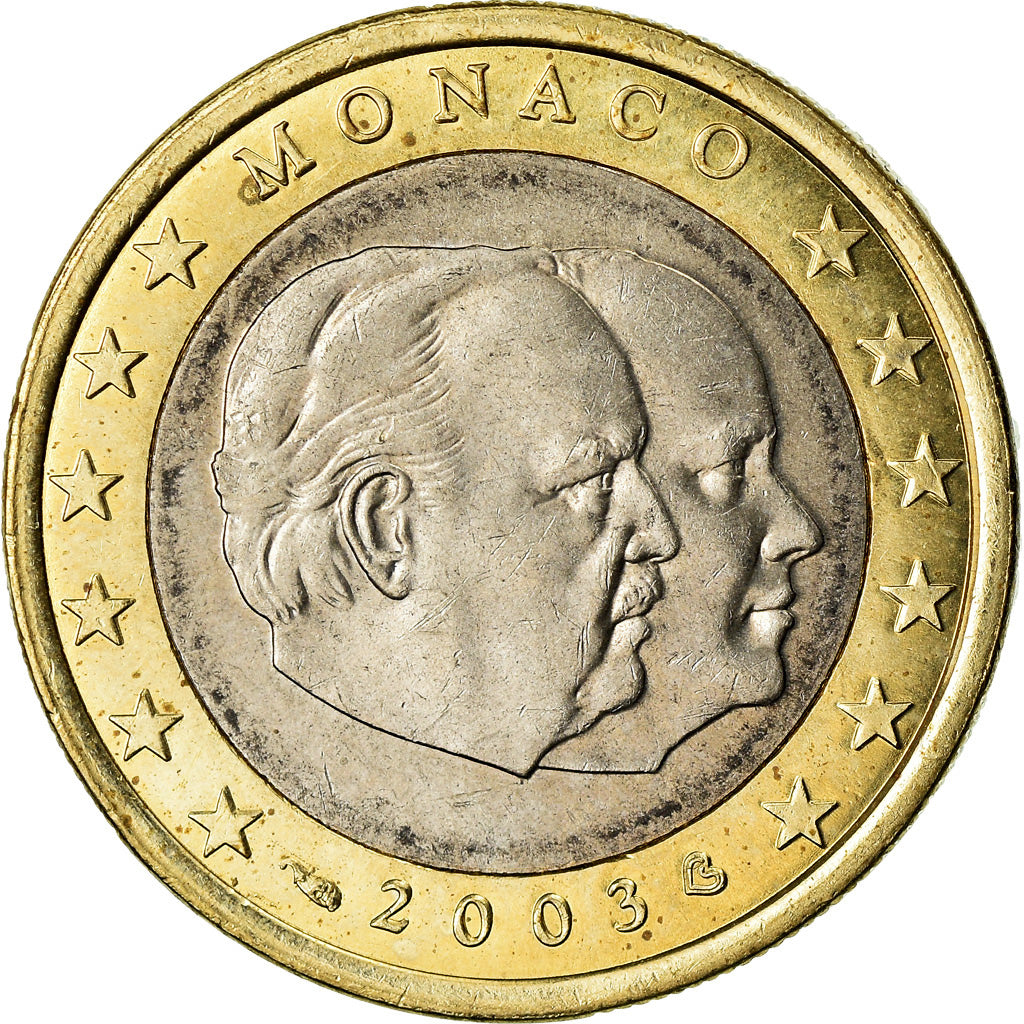 Monaco, Euro, 2003, SPL, Bi-Metallic, KM:173