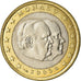 Monaco, Euro, 2003, MS(63), Bi-Metallic, KM:173