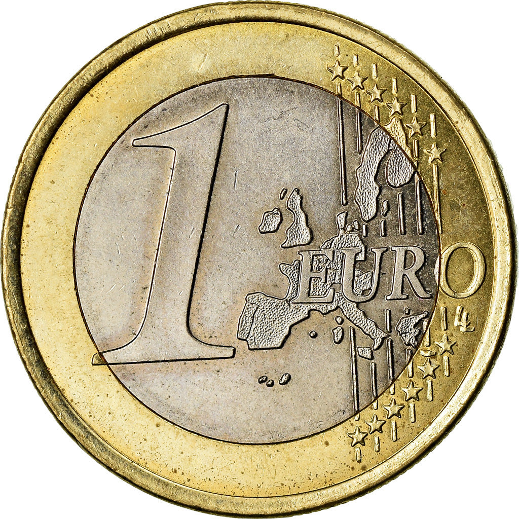 Monaco, Euro, 2003, MS(63), Bi-Metallic, KM:173