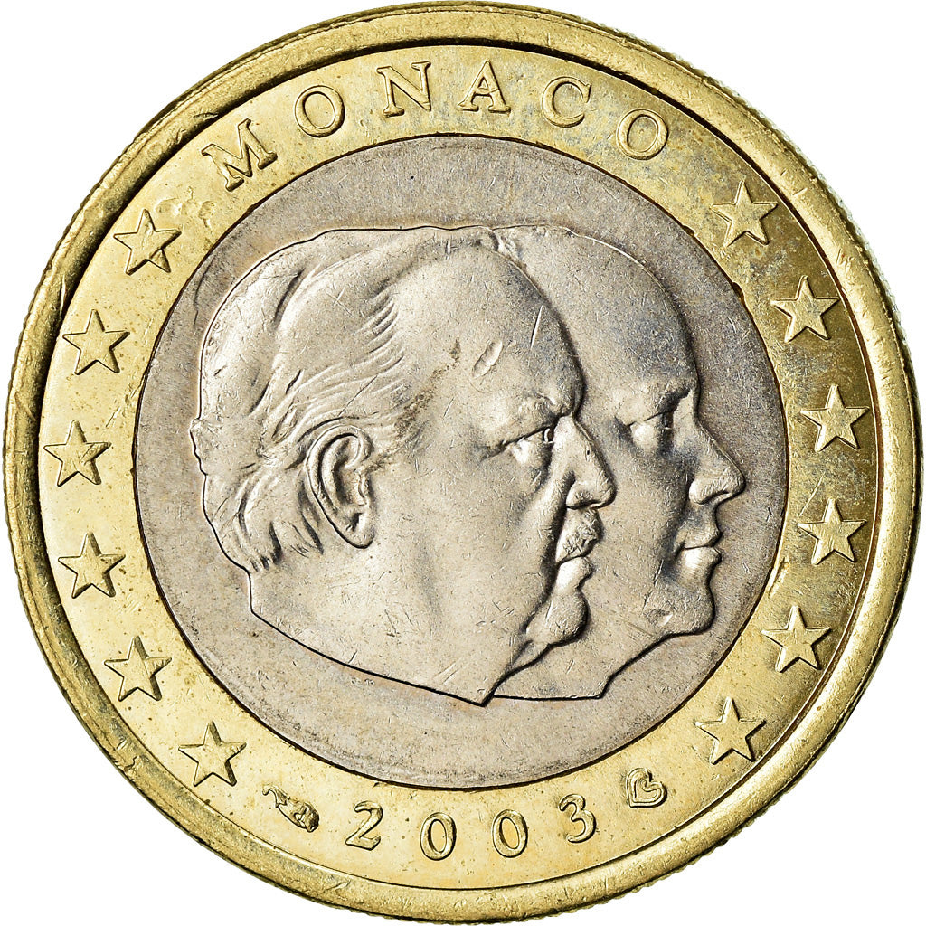 Monaco, Euro, 2003, SPL, Bi-Metallic, KM:173