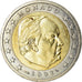 Monaco, 2 Euro, 2002, Paris, MS(63), Bimetaliczny, KM:174