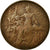 Moneda, Francia, Dupuis, 10 Centimes, 1915, BC+, Bronce, KM:843, Gadoury:277