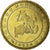 Monaco, 10 Euro Cent, 2002, SPL, Laiton, KM:170
