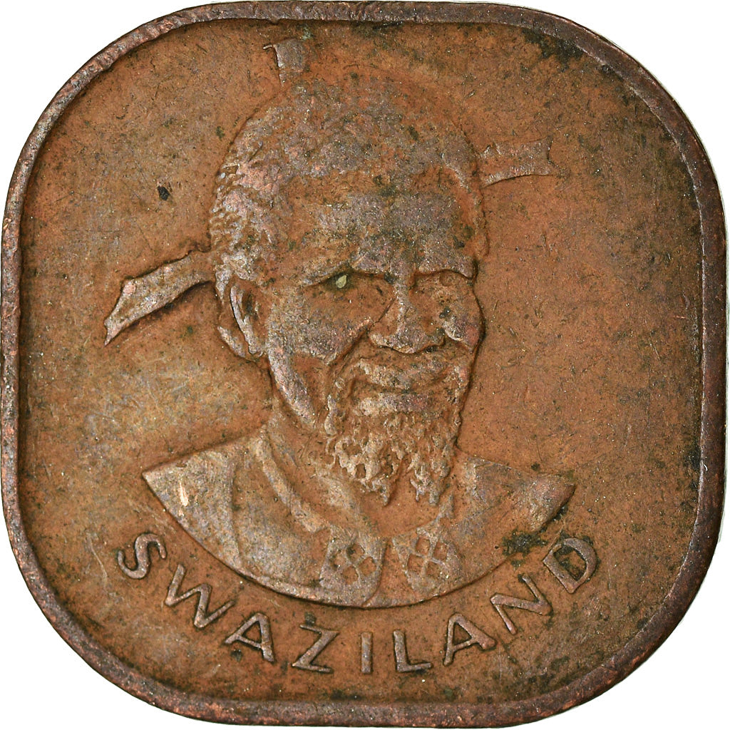 Monnaie, Swaziland, Sobhuza II, 2 Cents, 1974, British Royal Mint, TB+, Bronze