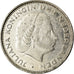 Moeda, Países Baixos, Juliana, 2-1/2 Gulden, 1979, EF(40-45), Níquel, KM:197