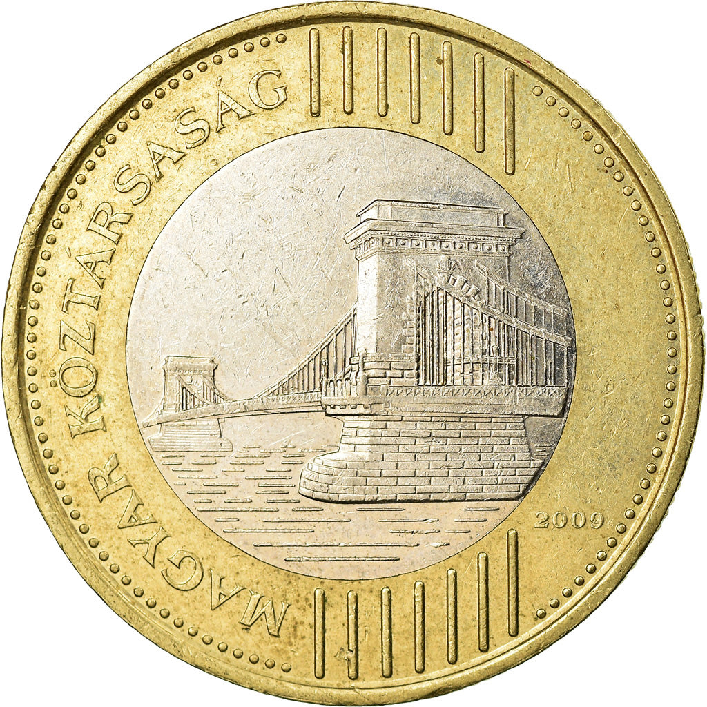 Münze, Ungarn, 200 Forint, 2009, Budapest, SS, Bi-Metallic, KM:826