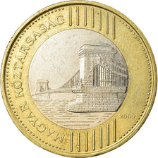 Coin, Hungary, 200 Forint, 2009, Budapest, EF(40-45), Bi-Metallic, KM:826