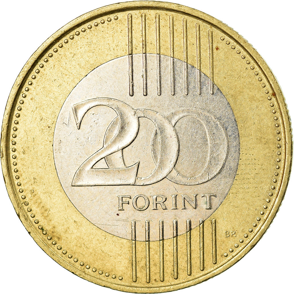 Münze, Ungarn, 200 Forint, 2009, Budapest, SS, Bi-Metallic, KM:826