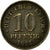Moneta, GERMANIA - IMPERO, 10 Pfennig, 1917, Berlin, MB+, Ferro, KM:20