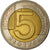 Moneta, Polska, 5 Zlotych, 1994, Warsaw, EF(40-45), Bimetaliczny, KM:284