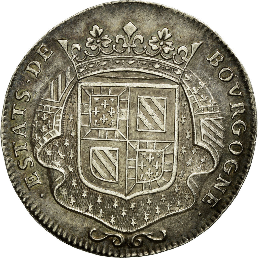 France, Token, Royal, 1688, EF(40-45), Silver, Feuardent:9820