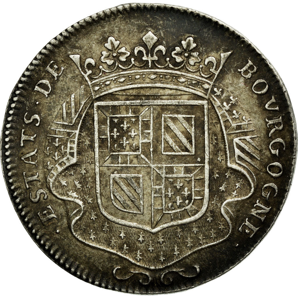 France, Token, Royal, 1688, AU(50-53), Silver, Feuardent:9820