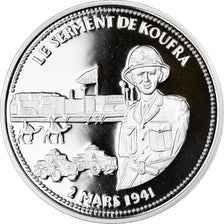 Francia, medaglia, Seconde Guerre Mondiale, Le Serment de Koufra, Politics