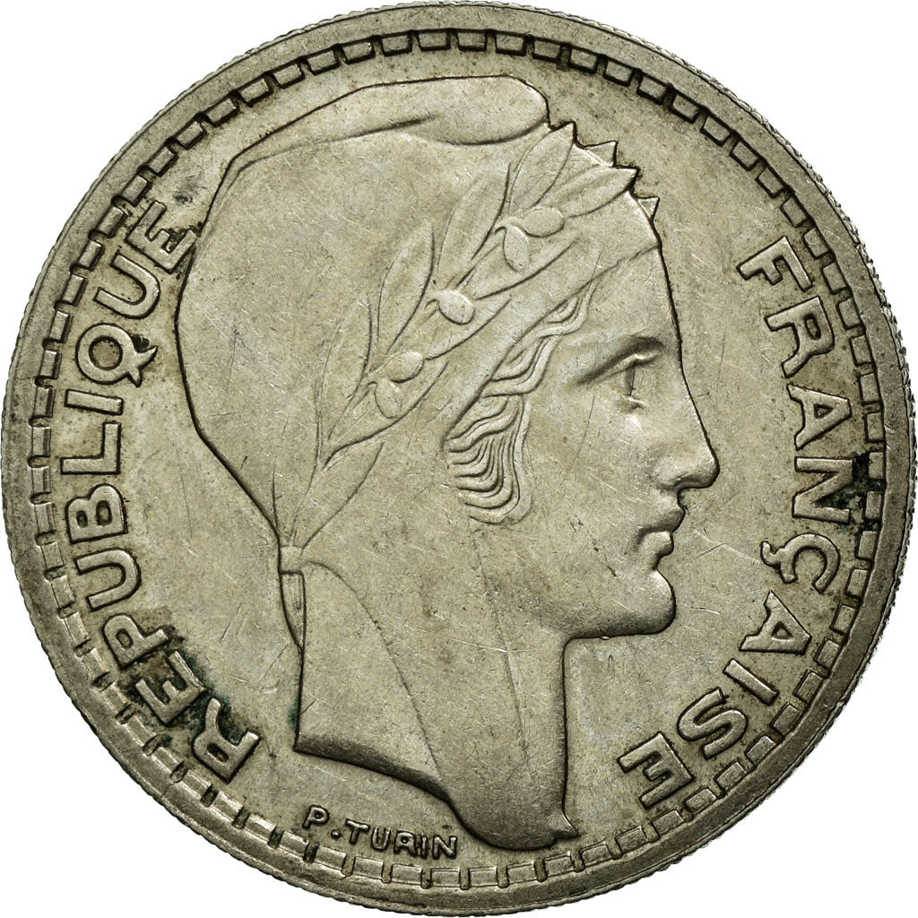 Münze, Frankreich, Turin, 10 Francs, 1946, SS, Copper-nickel, KM:908.1