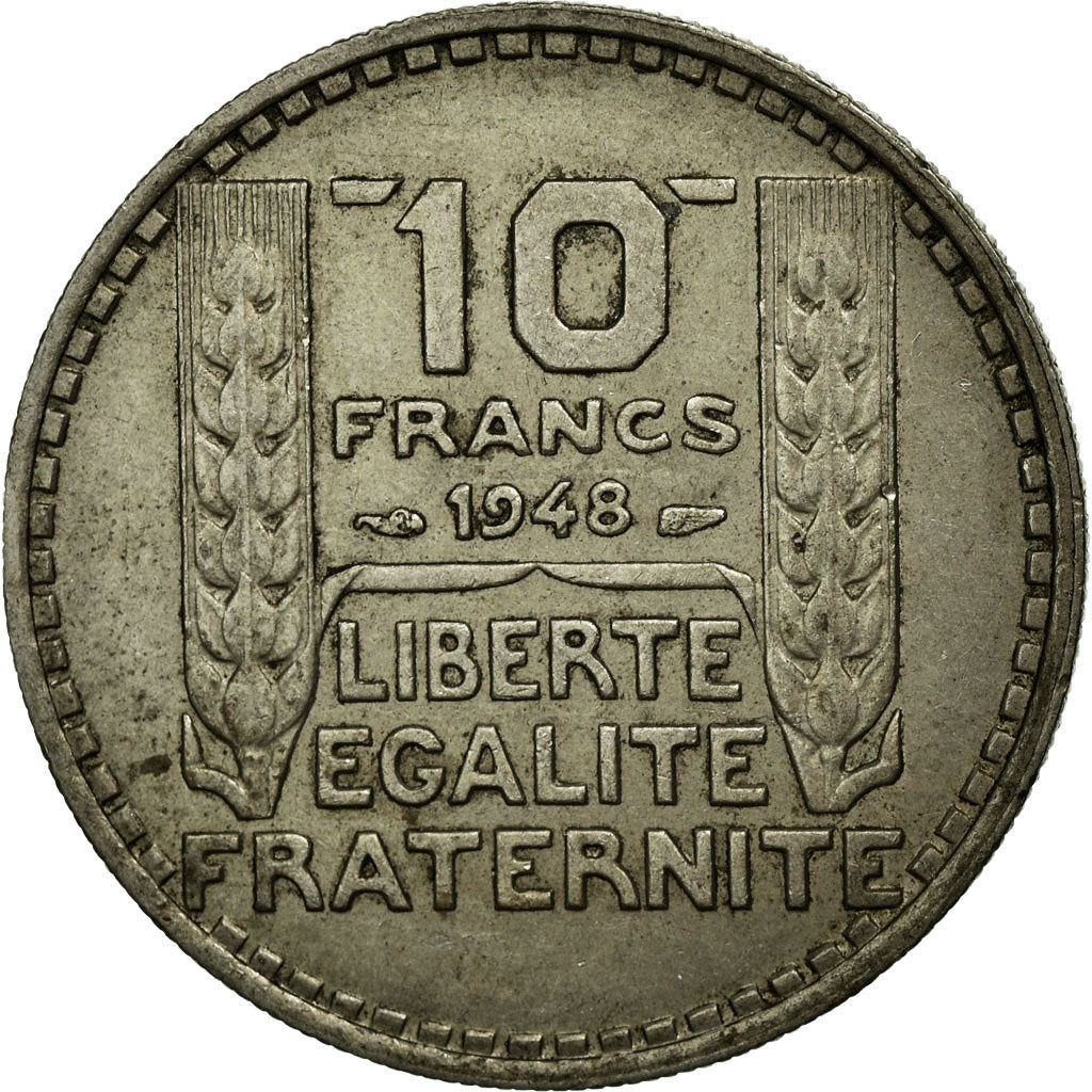 Monnaie, France, Turin, 10 Francs, 1948, TTB, Copper-nickel, KM:909.1