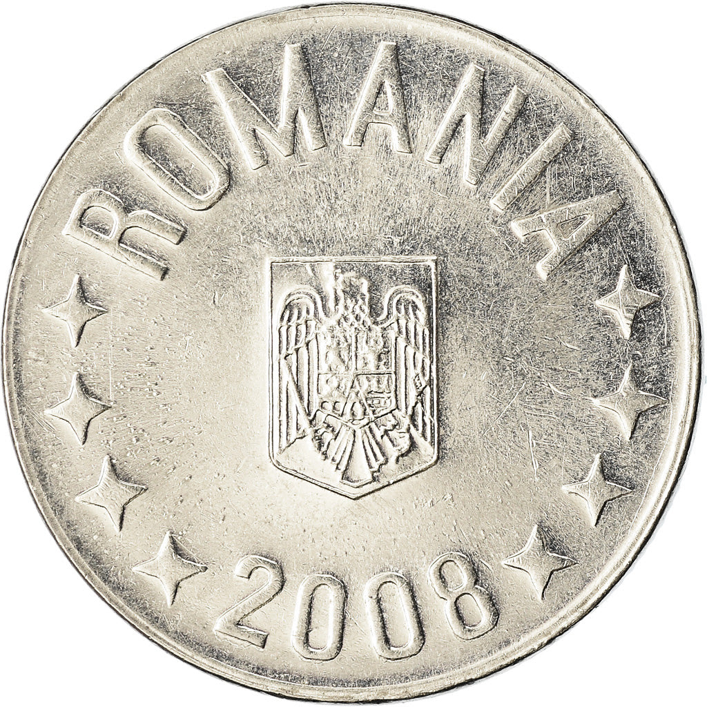 Monnaie, Roumanie, 10 Bani, 2008, Bucharest, SUP, Nickel plated steel, KM:191