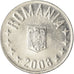Moneta, Romania, 10 Bani, 2008, Bucharest, SPL-, Acciaio placcato nichel, KM:191
