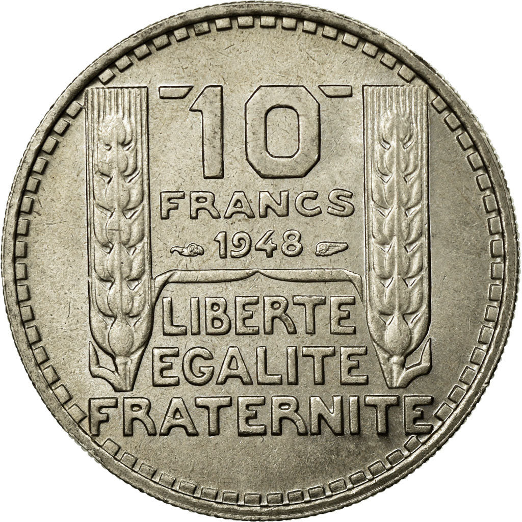 Monnaie, France, Turin, 10 Francs, 1948, TTB+, Copper-nickel, KM:909.1