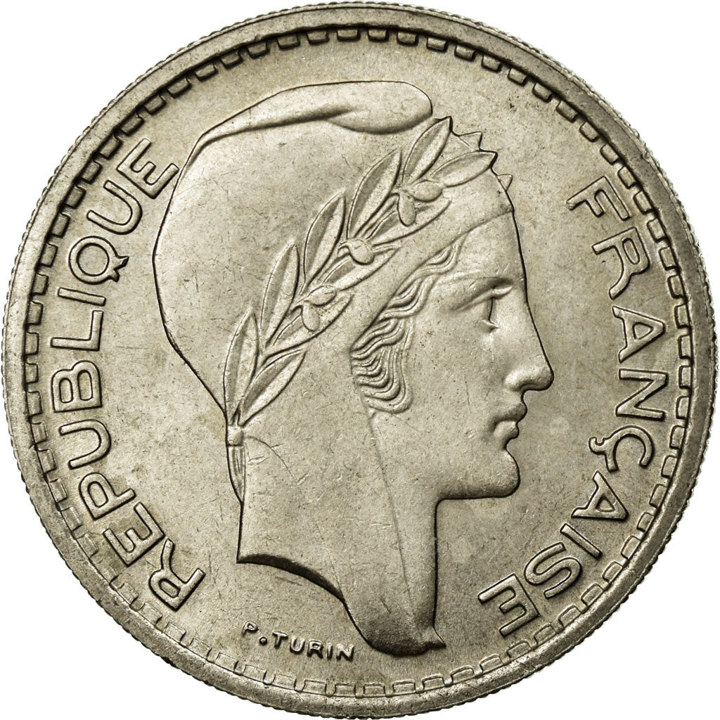 Munten, Frankrijk, Turin, 10 Francs, 1948, PR, Copper-nickel, KM:909.1