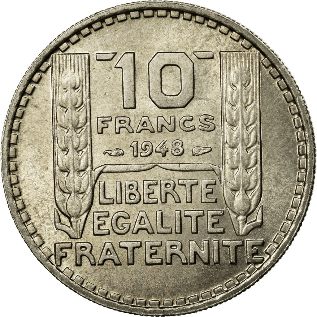 Monnaie, France, Turin, 10 Francs, 1948, SUP, Copper-nickel, KM:909.1