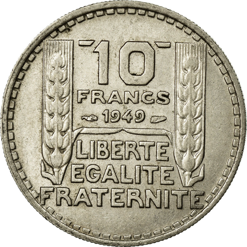 Monnaie, France, Turin, 10 Francs, 1949, TTB+, Copper-nickel, KM:909.1