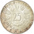 Munten, Oostenrijk, 25 Schilling, 1958, PR, Zilver, KM:2884