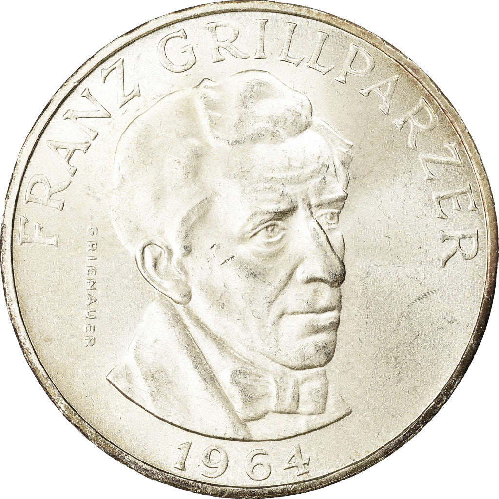 Monnaie, Autriche, 25 Schilling, 1964, SUP, Argent, KM:2895.1