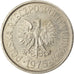Moneta, Polonia, 20 Groszy, 1975, Warsaw, BB, Alluminio, KM:A47
