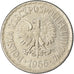Coin, Poland, Zloty, 1966, Warsaw, EF(40-45), Aluminum, KM:49.1