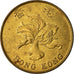 Coin, Hong Kong, Elizabeth II, 10 Cents, 1994, EF(40-45), Brass plated steel
