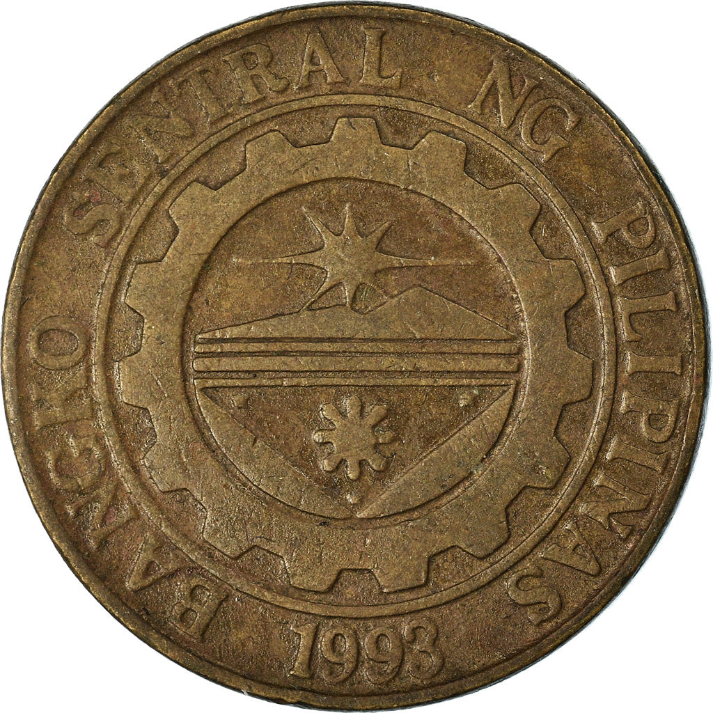 Munten, Fillipijnen, 25 Sentimos, 1995, ZF, Tin, KM:271