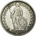 Coin, Switzerland, 2 Francs, 1921, Bern, VF(30-35), Silver, KM:21