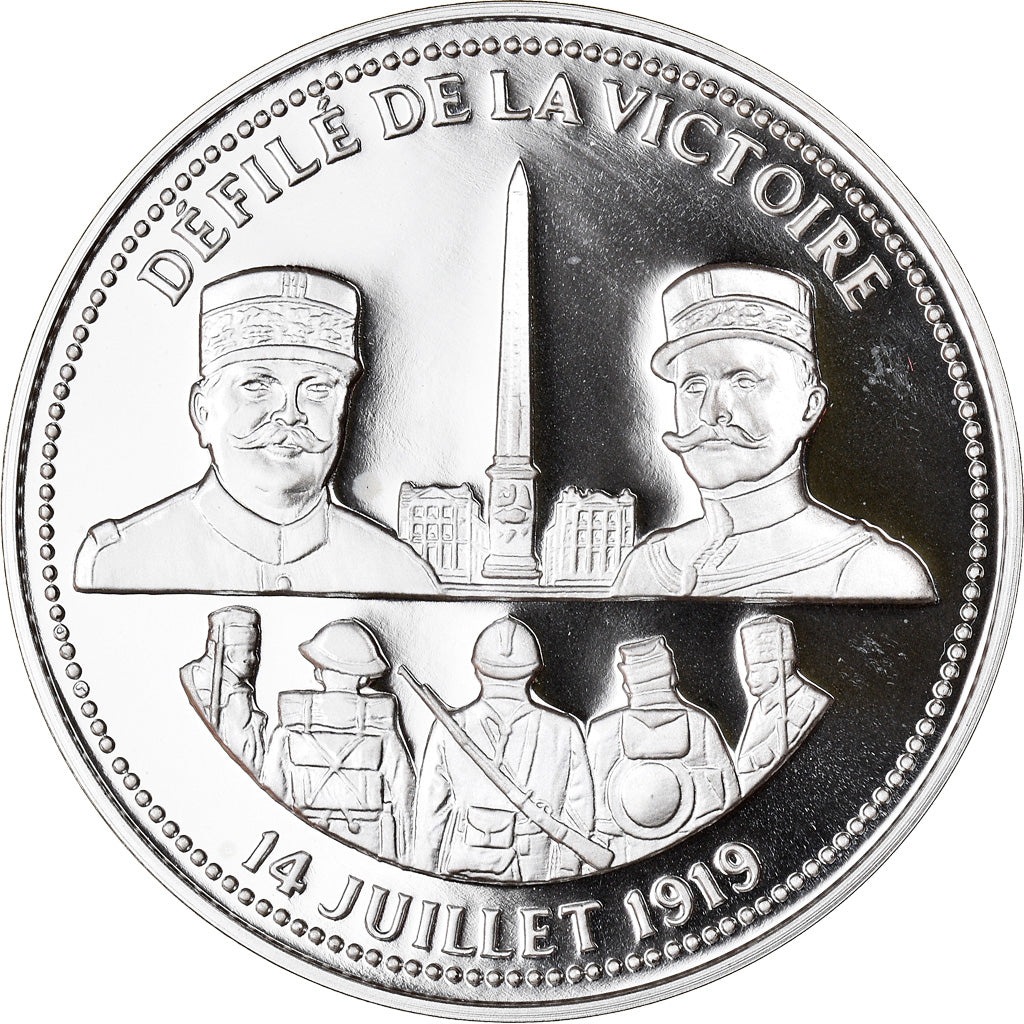 France, Médaille, Centenaire Première Guerre Mondiale, Défilé de la