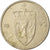 Munten, Noorwegen, Olav V, 50 Öre, 1993, ZF, Copper-nickel, KM:418