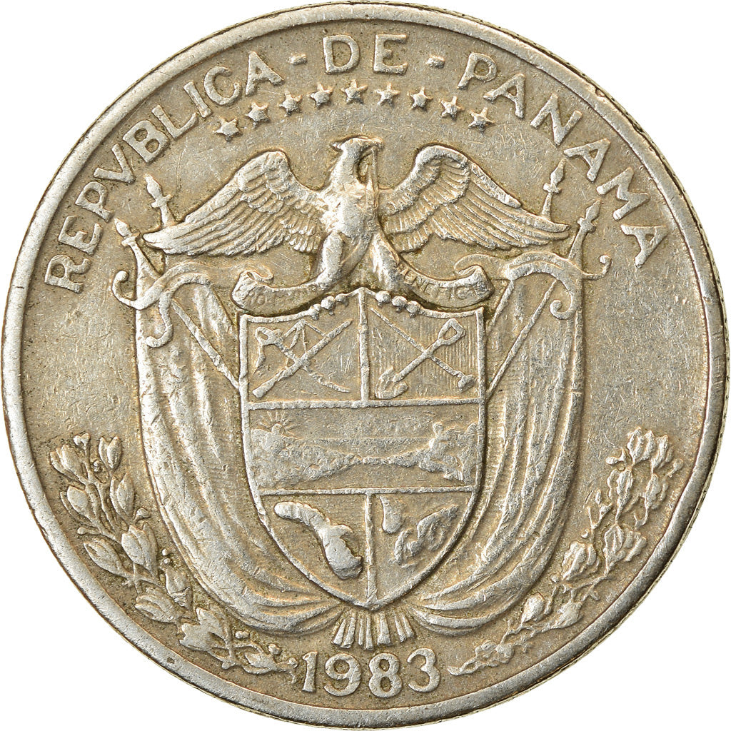 Moneda, Panamá, 1966 dates struck at US Mint in San Francisco., 1/4 Balboa