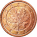 GERMANY - FEDERAL REPUBLIC, 2 Euro Cent, 2002, EF(40-45), Copper Plated Steel