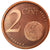 Spagna, 2 Euro Cent, 2004, SPL-, Acciaio placcato rame, KM:1041