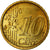 Italie, 10 Euro Cent, 2002, SUP, Laiton, KM:213