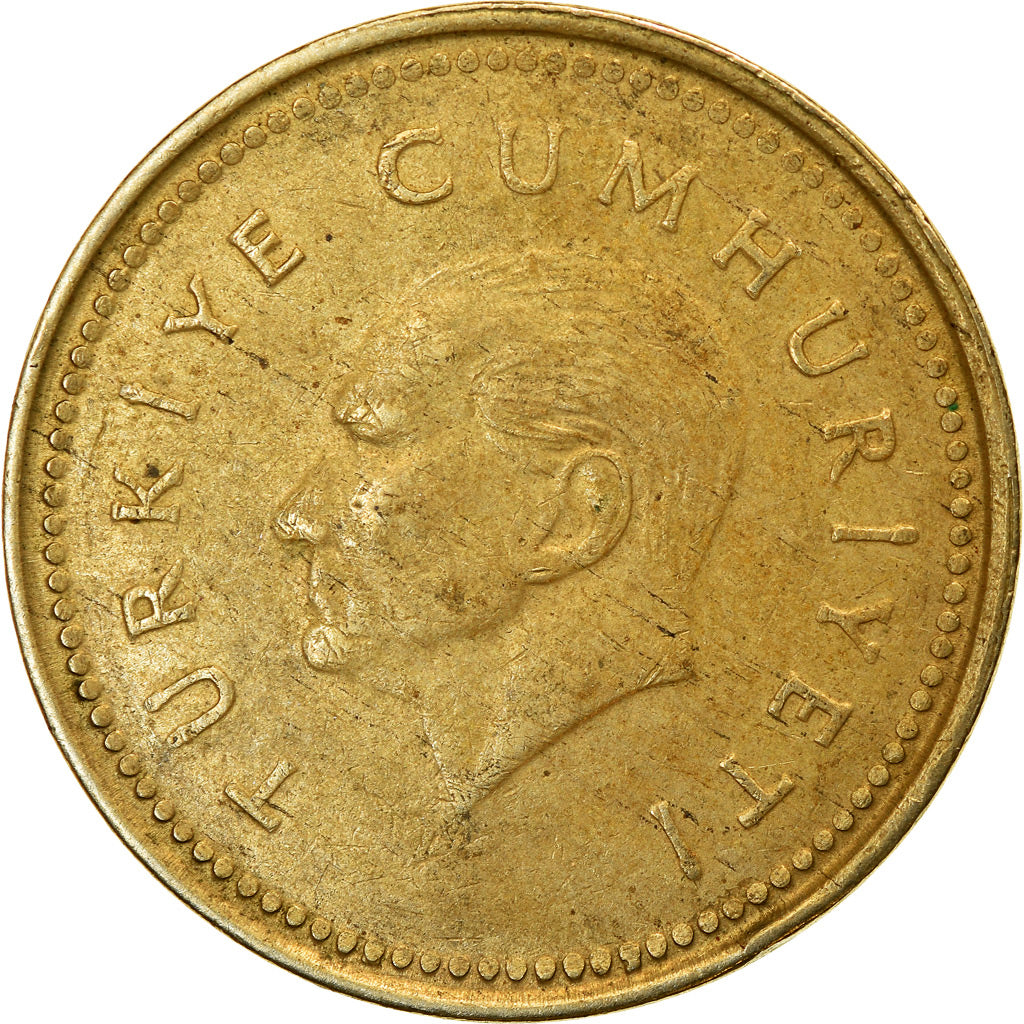 Monnaie, Turquie, 5000 Lira, 1993, TTB, Nickel-Bronze, KM:1025