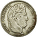 Moneta, Francia, Louis-Philippe, 5 Francs, 1834, Paris, MB+, Argento, KM:749.1