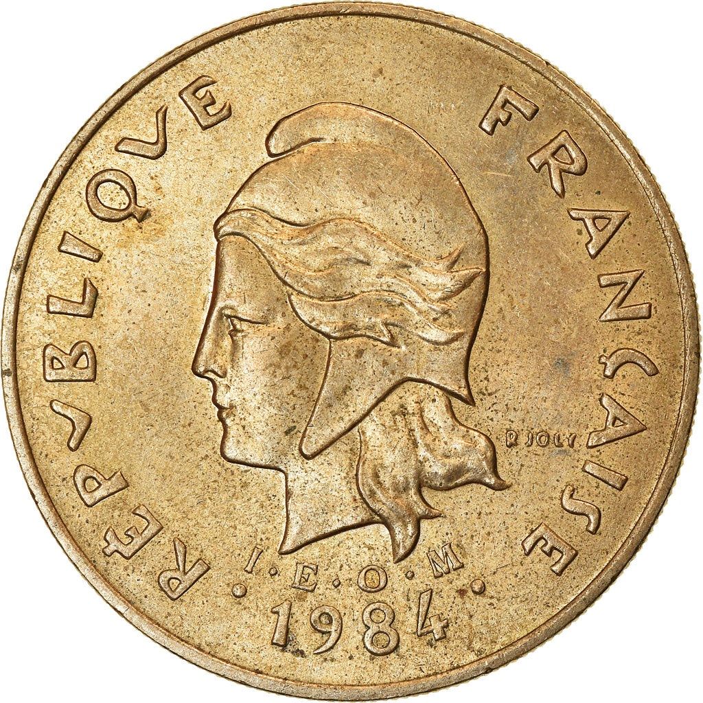 Münze, Neukaledonien, 100 Francs, 1984, Paris, SS, Nickel-Bronze, KM:15