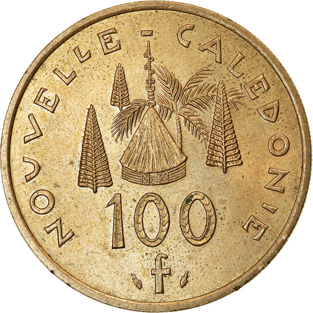 Münze, Neukaledonien, 100 Francs, 1984, Paris, SS, Nickel-Bronze, KM:15