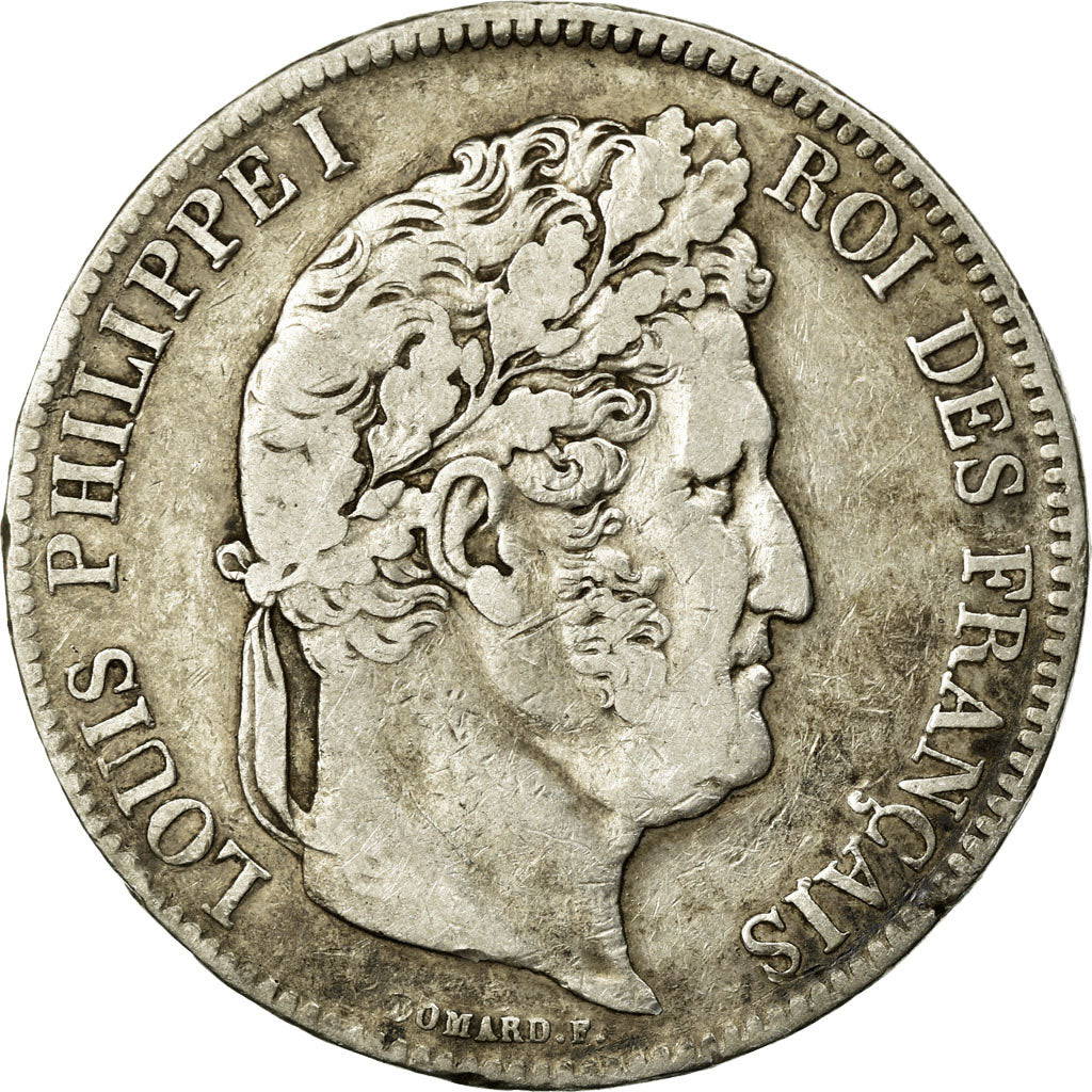 Monnaie, France, Louis-Philippe, 5 Francs, 1838, Lille, TB+, Argent, KM:749.13