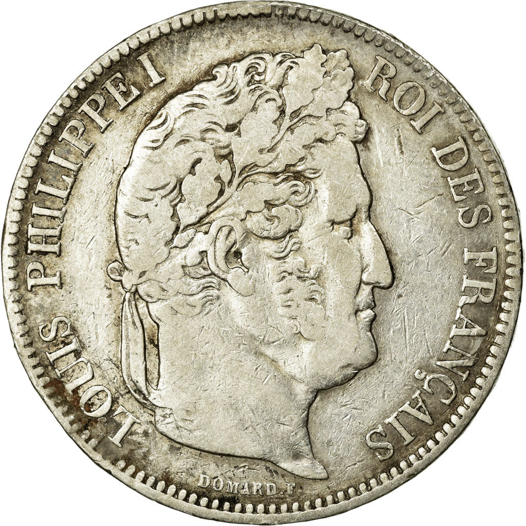 Monnaie, France, Louis-Philippe, 5 Francs, 1841, Lille, TB, Argent, KM:749.13