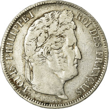 Monnaie, France, Louis-Philippe, 5 Francs, 1841, Lille, TB, Argent, KM:749.13