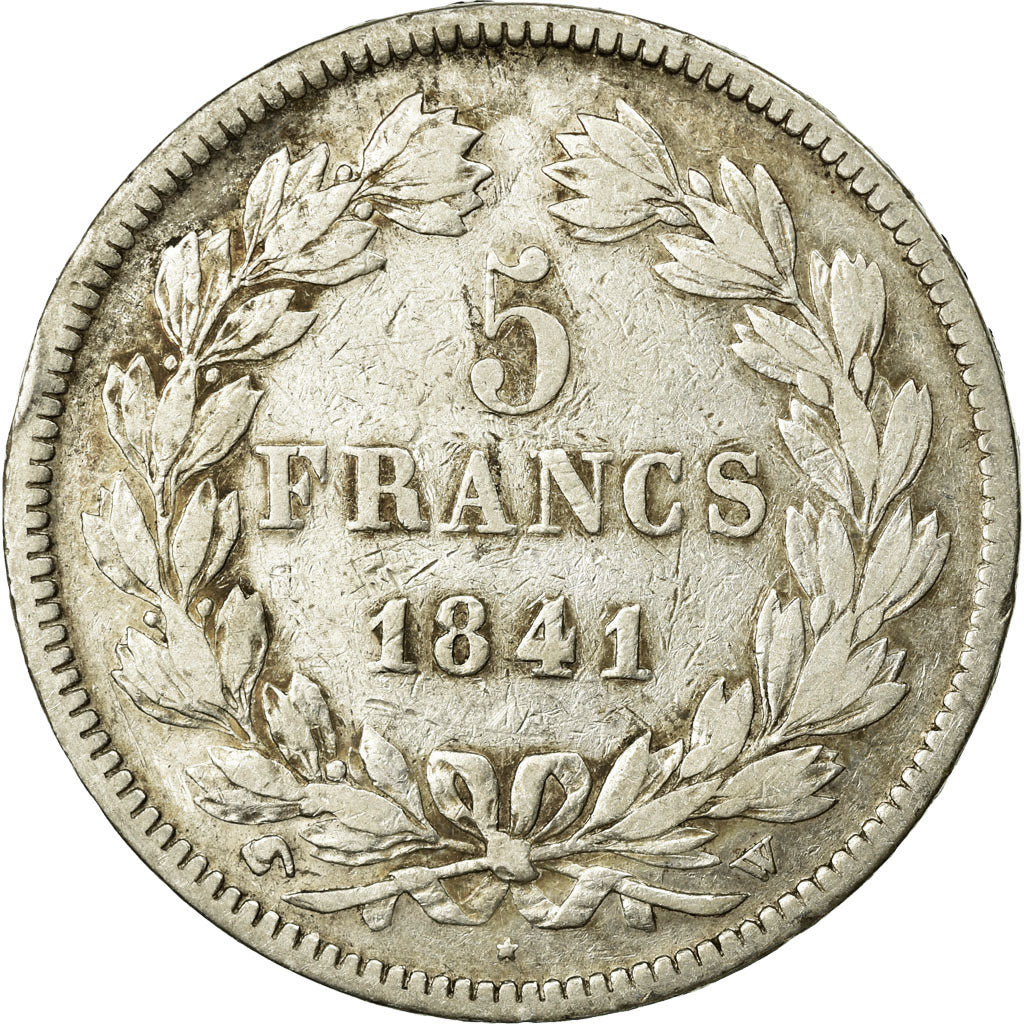 Monnaie, France, Louis-Philippe, 5 Francs, 1841, Lille, TB, Argent, KM:749.13