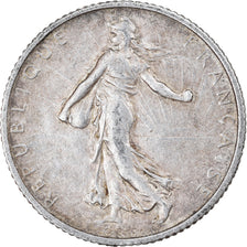 Coin, France, Semeuse, Franc, 1905, Paris, VF(30-35), Silver, KM:844.1