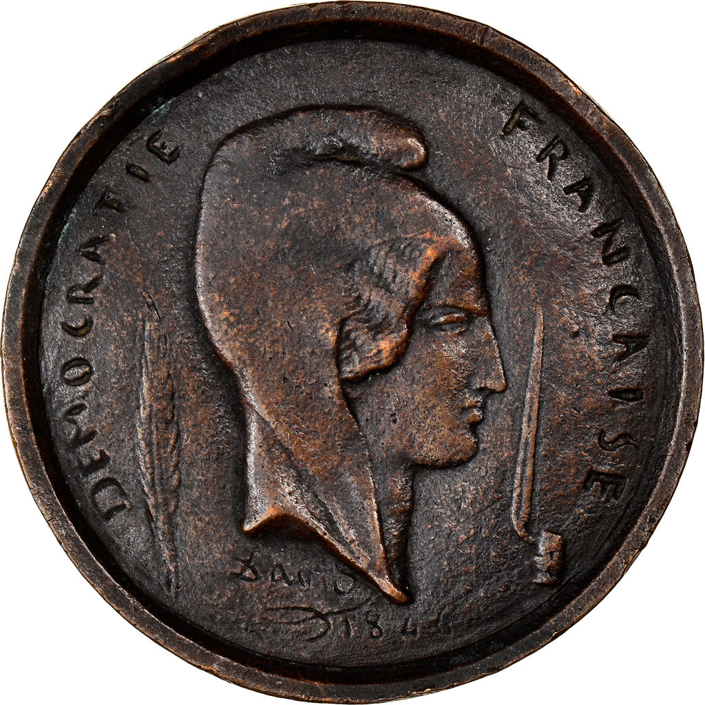 France, Médaille, Démocratie Française, Massacres de Gallicie, History, 1846