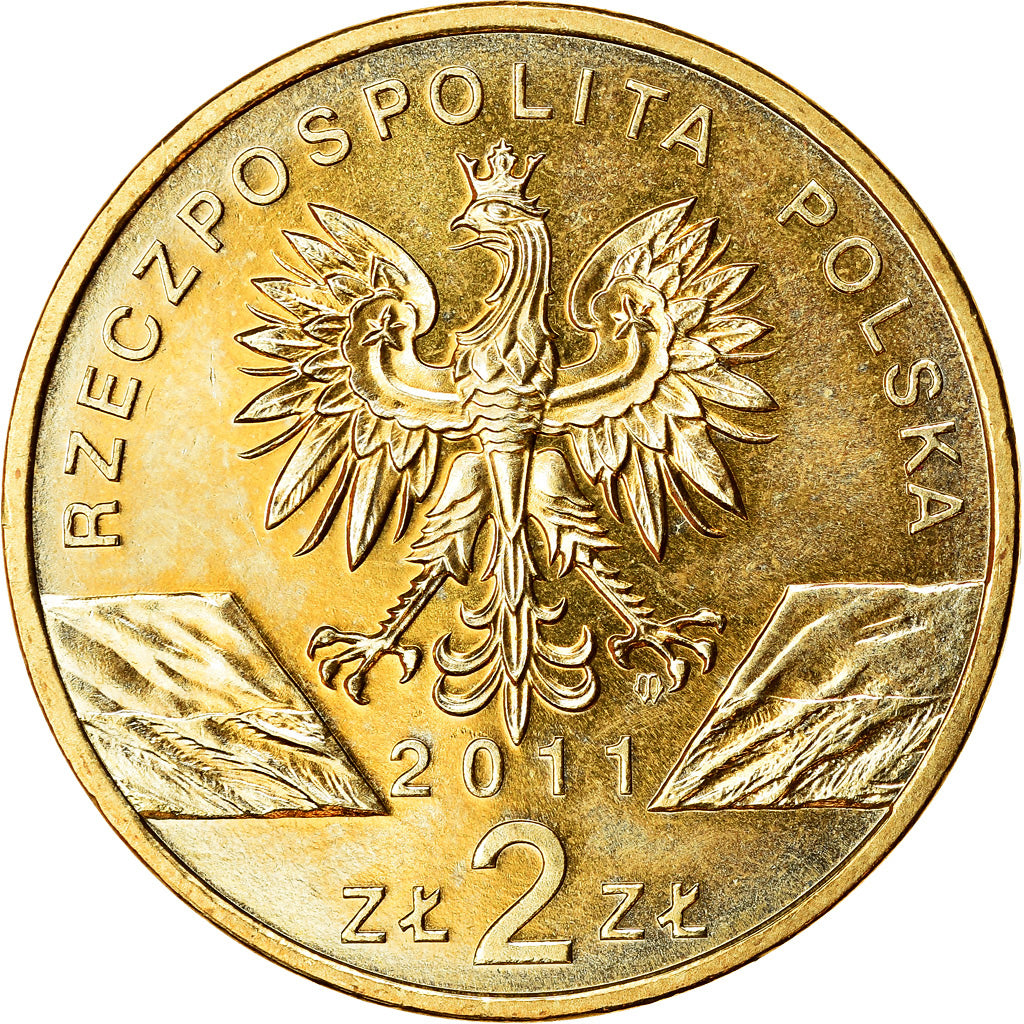 Monnaie, Pologne, 2 Zlote, 2011, Warsaw, SUP, Laiton, KM:762