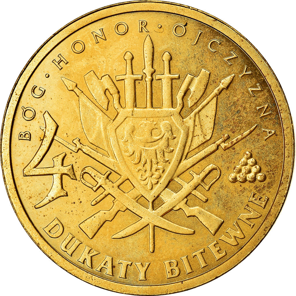 Pologne, 4 dukaty bitewne, 2010, SUP, Laiton